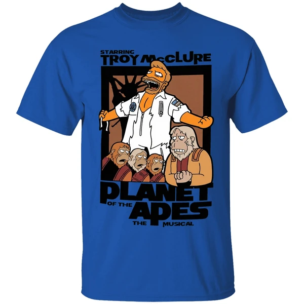 Starring Troy Mcclure Planet Of The Apes The Musical Shirt - Image 5