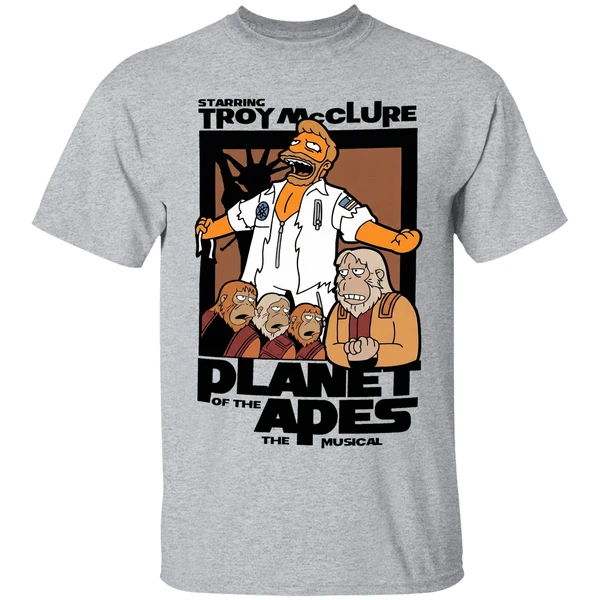 Starring Troy Mcclure Planet Of The Apes The Musical Shirt - Image 6