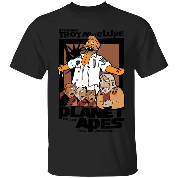 Starring Troy Mcclure Planet Of The Apes The Musical Shirt - Image 7