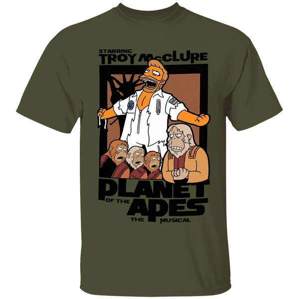 Starring Troy Mcclure Planet Of The Apes The Musical Shirt - Image 9