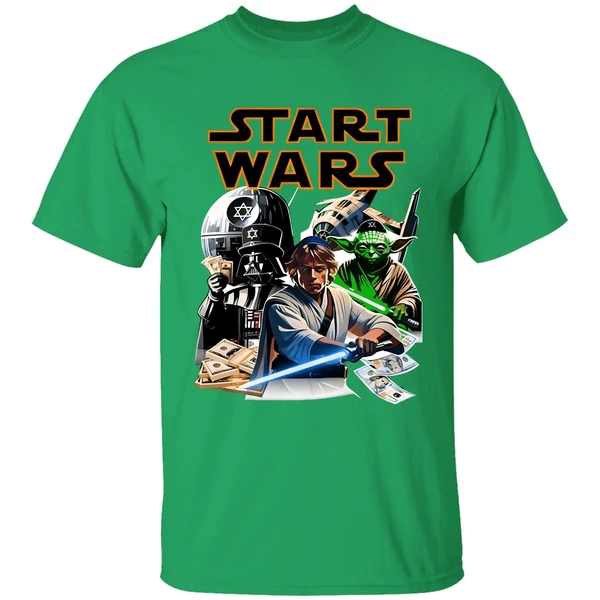 Start Wars Characters Jews Graphic Shirt - Image 2