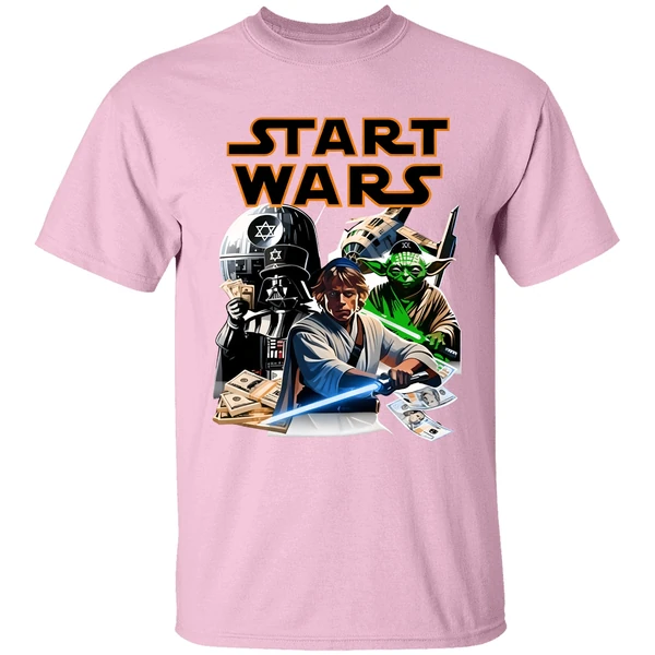 Start Wars Characters Jews Graphic Shirt - Image 3