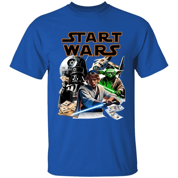 Start Wars Characters Jews Graphic Shirt - Image 8