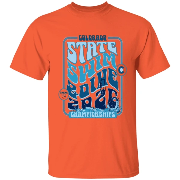 State Girls Swim Dive Championship Chsaa 2026 Shirt - Image 3