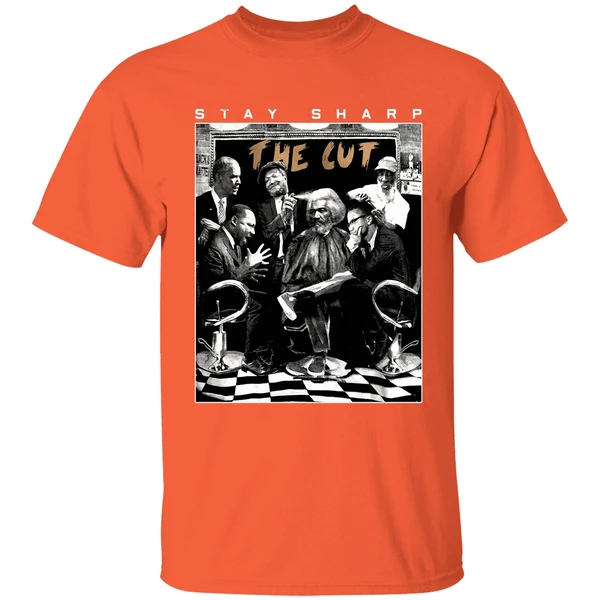 stay sharp the cust shirt orange