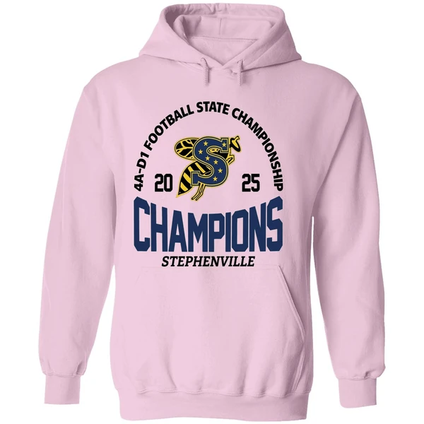 Stephenville Yellow Jackets 2025 Champions Hoodie - Image 5