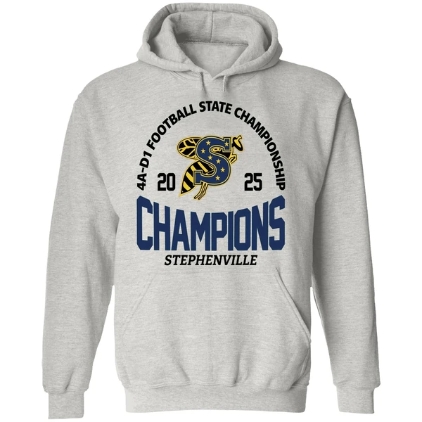 Stephenville Yellow Jackets 2025 Champions Hoodie - Image 9