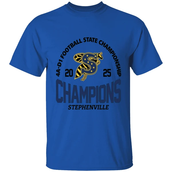 Stephenville Yellow Jackets 2025 Champions Shirt - Image 5