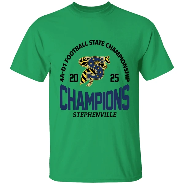 Stephenville Yellow Jackets 2025 Champions Shirt - Image 8