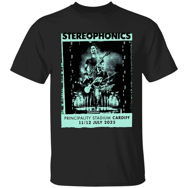 Stereophonics Principality Stadium Cardiff 11 12 July 2025 Shirt