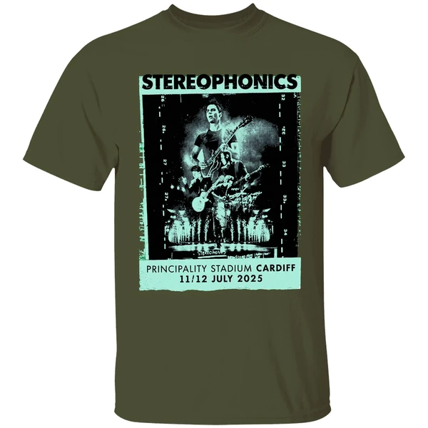 Stereophonics Principality Stadium Cardiff 11 12 July 2025 Shirt - Image 4