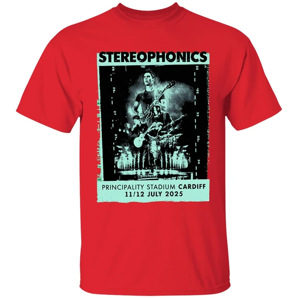 Stereophonics Principality Stadium Cardiff 11 12 July 2025 Shirt - Image 7