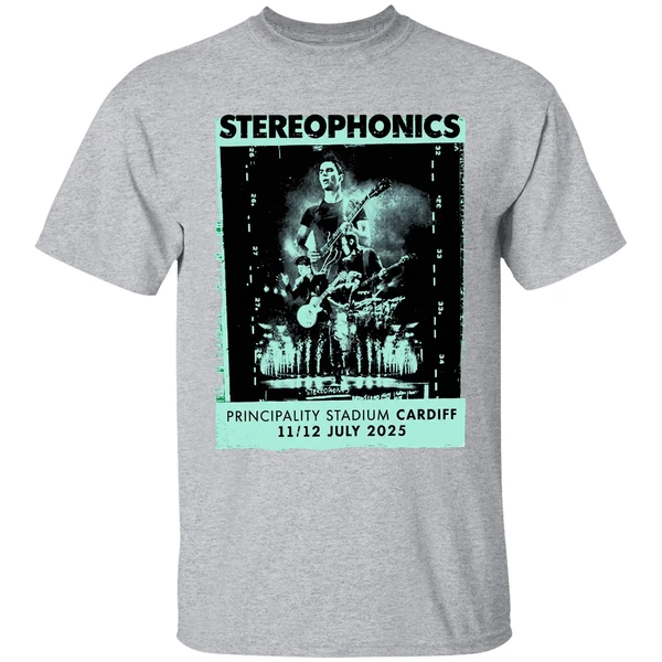 Stereophonics Principality Stadium Cardiff 11 12 July 2025 Shirt - Image 9