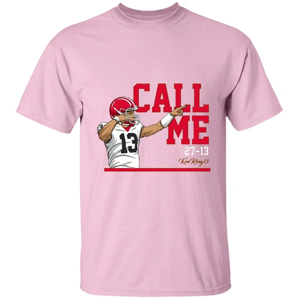 stetson bennett call me shirt lightpink