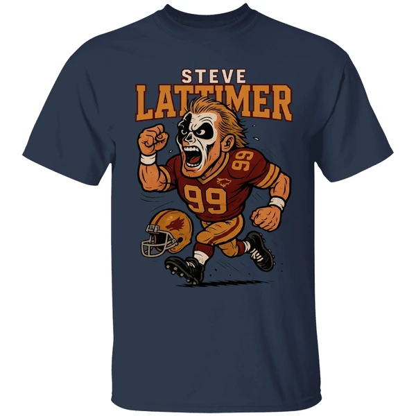 steve lattimer the program caricature 2025 shirt navy
