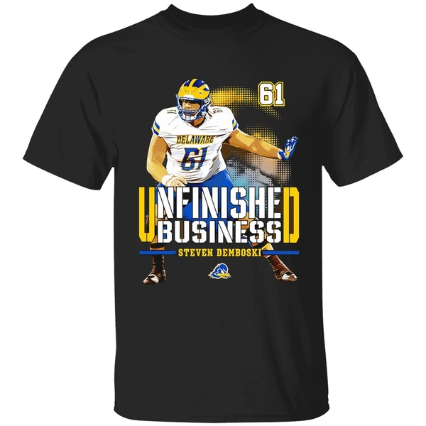 Steven Demboski Delaware Football Ncaa Unfinished Business Shirt