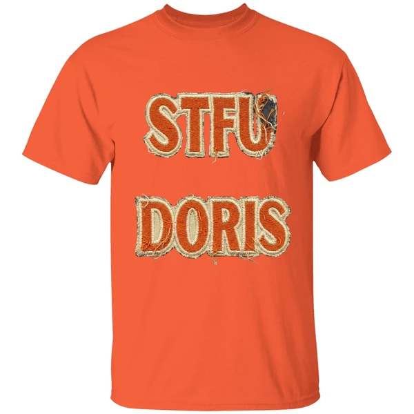 stfu doris okcthunder shirt orange