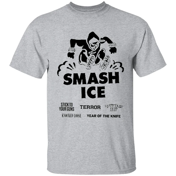 stick to your guns smash ice shirt sportgrey
