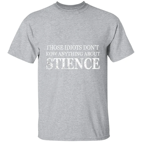 Stience Quote Bean Disenchantment Shirt - Image 8