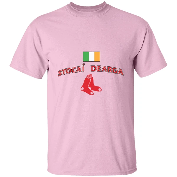 Stocai Dearga Boston Red Sox X Ireland Flag Shirt - Image 2