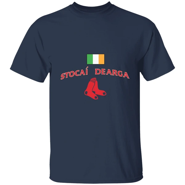 Stocai Dearga Boston Red Sox X Ireland Flag Shirt - Image 4