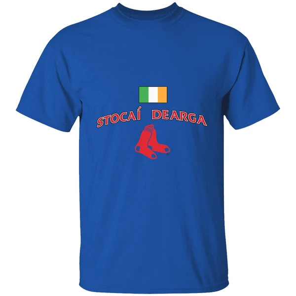 Stocai Dearga Boston Red Sox X Ireland Flag Shirt - Image 7