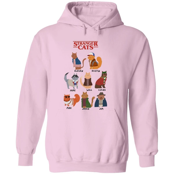 Stranger Cats Stranger Things Hoodie - Image 5
