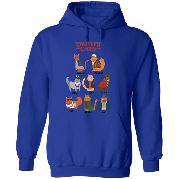 Stranger Cats Stranger Things Hoodie - Image 7