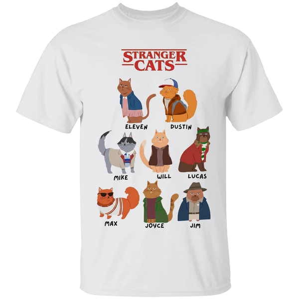 Stranger Cats Stranger Things Shirt