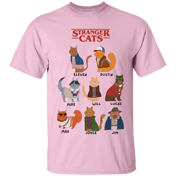 Stranger Cats Stranger Things Shirt - Image 2