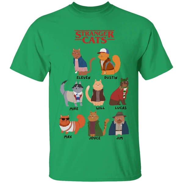 Stranger Cats Stranger Things Shirt - Image 8