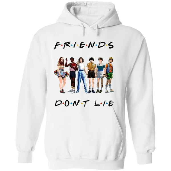 Stranger Things 3 Friend Don't Lie Hoodie - Image 8