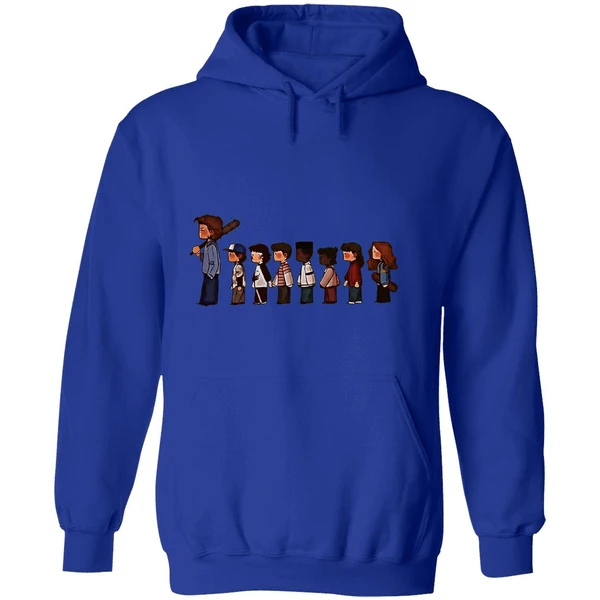 Stranger Things 5 Characters Cartoon Hoodie - Image 7