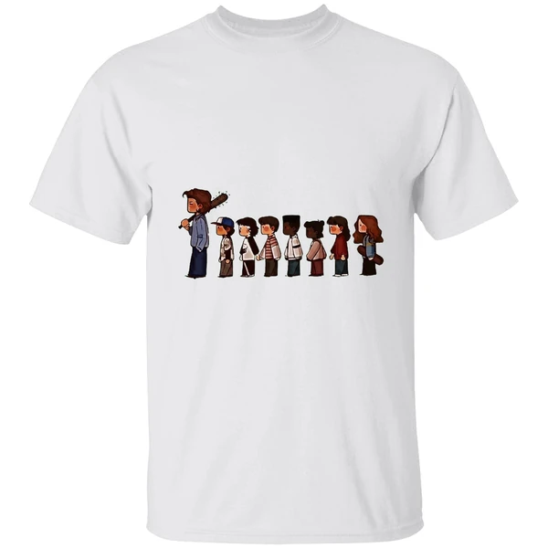 Stranger Things 5 Characters Cartoon Shirt