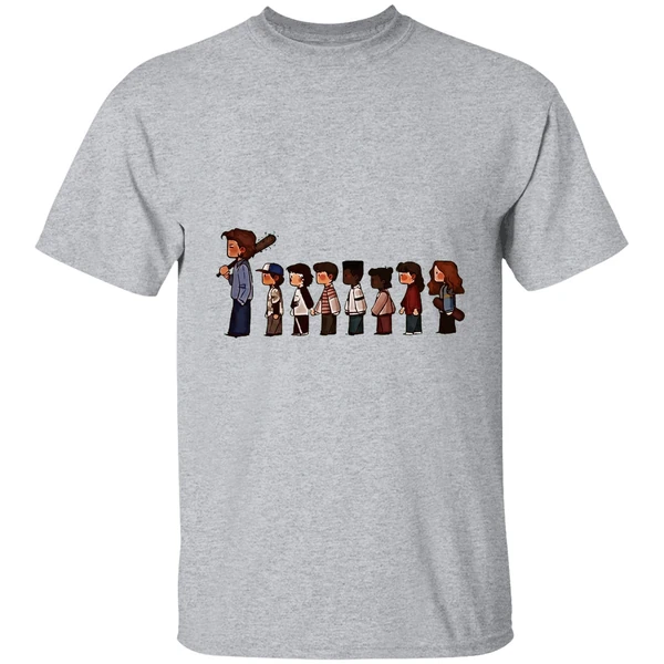 stranger-things-5-characters-cartoon-shirt-sportgrey