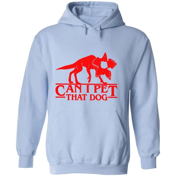Stranger Things Demogorgon Can I Pet That Dog Hoodie - Image 4