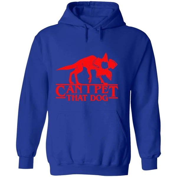 Stranger Things Demogorgon Can I Pet That Dog Hoodie - Image 7