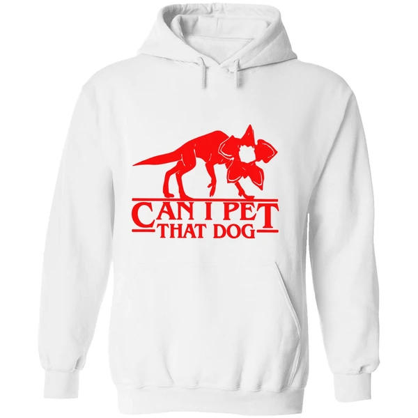 Stranger Things Demogorgon Can I Pet That Dog Hoodie - Image 8
