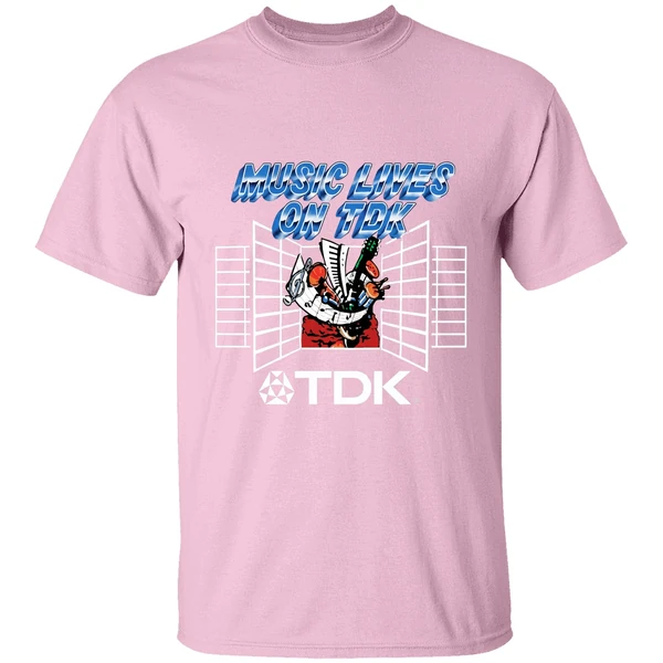 Stranger Things Harbour Jim Hopper Music Lives On Tdk Shirt - Image 3
