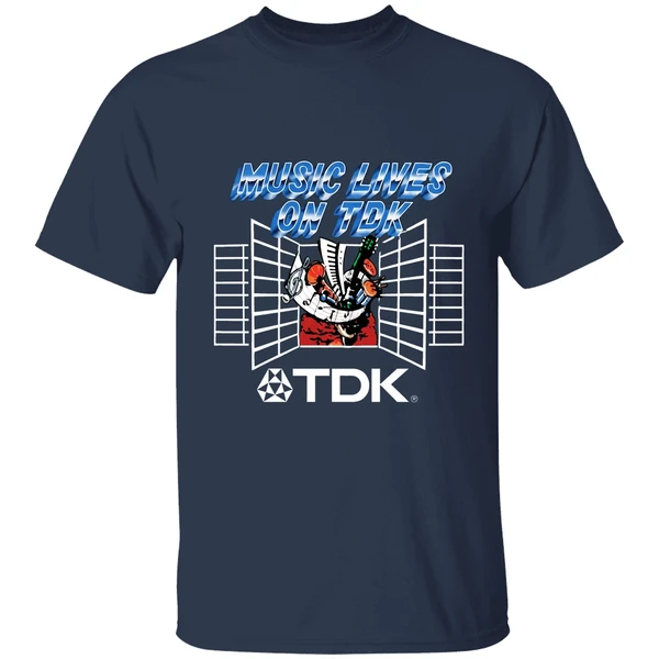 Stranger Things Harbour Jim Hopper Music Lives On Tdk Shirt - Image 5