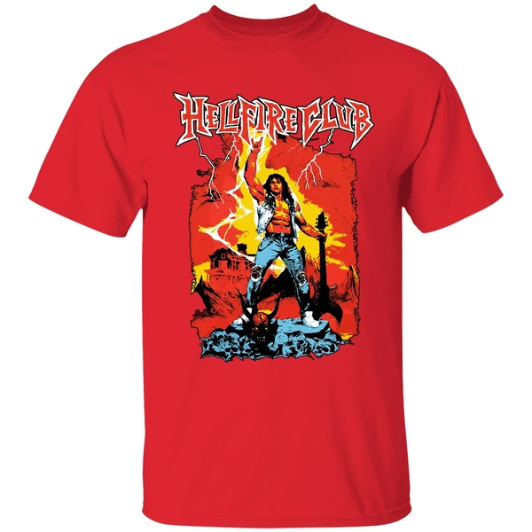 Stranger Things Hellfire Club Tour 2025 Shirt - Image 4