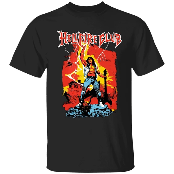 Stranger Things Hellfire Club Tour 2025 Shirt - Image 7