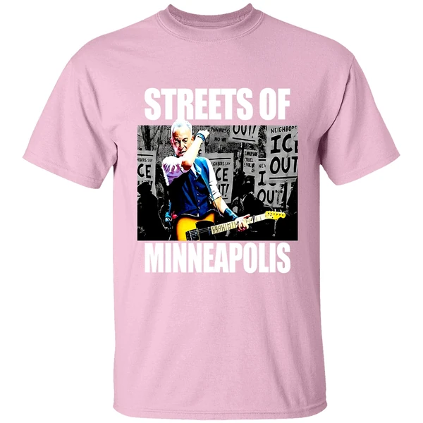 Streets Of Minneapolis Bruce Springsteen Activism Shirt - Image 3