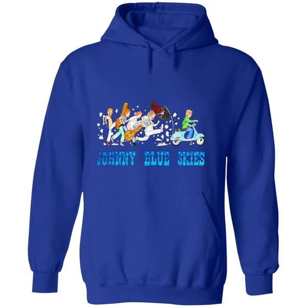 Sturgill Simpson Scooter Johnny Blue Skies Hoodie - Image 7