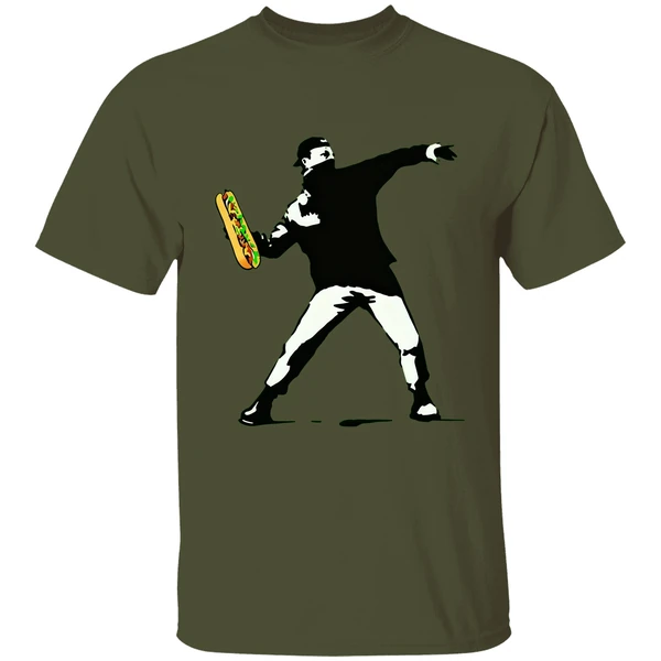 Sub Thrower Man Threw The Sandwich Dc Free Shirt - Image 3
