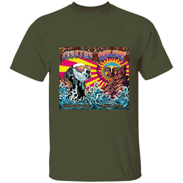 sublime red rocks show on april 17 18 2026 in morrison co poster shirt militarygreen