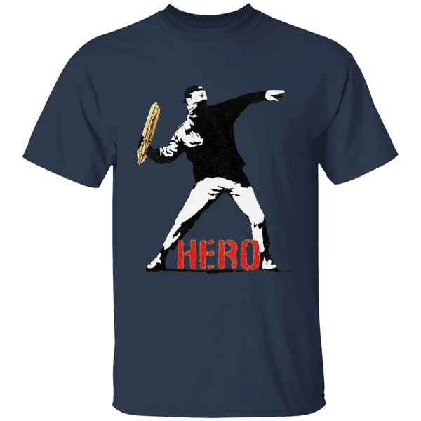 Subway Sandwich Guy Washington D C Subway Hero Throwing Shirt - Image 4