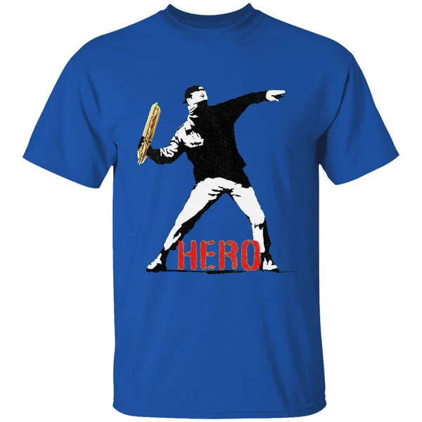 Subway Sandwich Guy Washington D C Subway Hero Throwing Shirt - Image 7