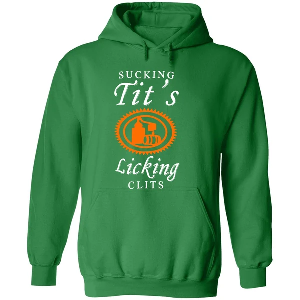 Sucking Tits Licking Clits Hoodie - Image 2