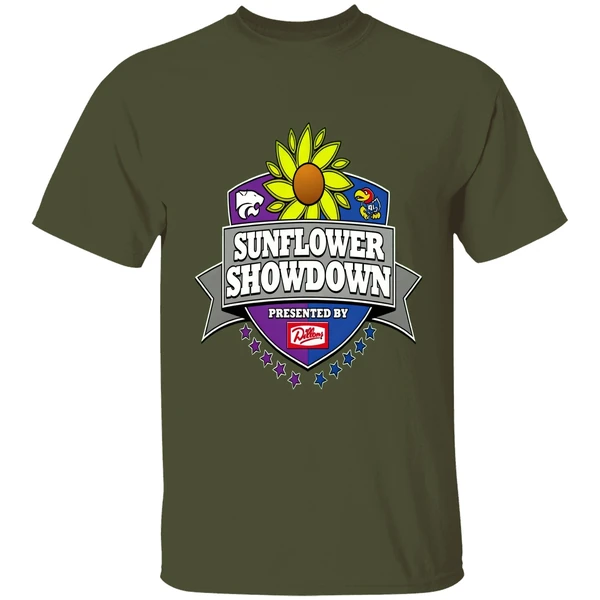 Sunflower Showdown 2022 Kansas Jayhawks Vs K State Wildcats Shirt - Image 3